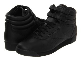 Reebok Lifestyle Freestyle Hi Womens Classic Shoes (Black)