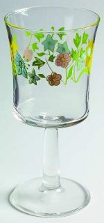 Corning Meadow 6 Oz Glassware Wine, Fine China Dinnerware   Corelle, Floral Cent