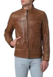 BOSS Orange   JIPS 4   Leather jacket   brown