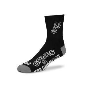 San Antonio Spurs For Bare Feet 2014 NBA Champ Ankle 501 Sock