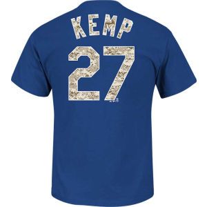 Los Angeles Dodgers Matt Kemp Majestic MLB Camo Player T Shirt