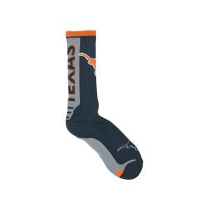 Texas Longhorns For Bare Feet Jump Key Curve Sock
