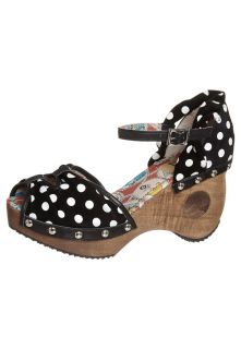 Miss L Fire   WOODIE   Platform sandals   black