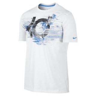 Nike KD Logo Mens T Shirt   White