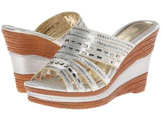PATRIZIA Beaming Womens Slide Shoes (Silver)