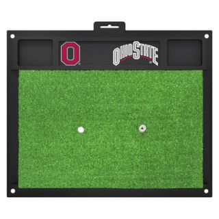 Fanmats NCAA Ohio State Buckeyes Golf Hitting Mats   Green/Black (20 L x 17 W