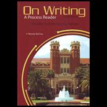 On Writing  Process Reader