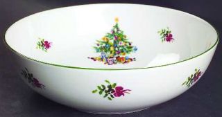 Elizabethan Seasons Greetings 8 Round Vegetable Bowl, Fine China Dinnerware   X