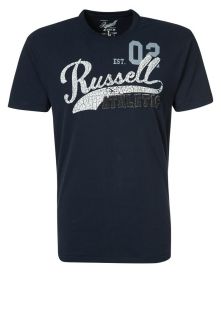 Russell Athletic   Print T shirt   brown