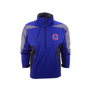 Chicago Cubs Antigua MLB Discover Half Zip Jacket