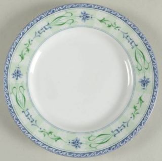 Mikasa French Iris Salad Plate, Fine China Dinnerware   Fine China, Blue Flowers