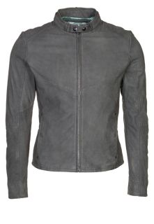 Star   AERO   Leather jacket   grey