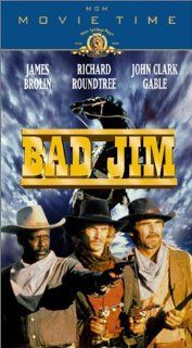 Bad Jim / Movie [VHS] James Brolin, Richard Roundtree, John Clark Gable, Harry Carey Jr., Rory Calhoun, Clyde Ware Movies & TV