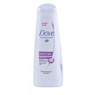 Dove Damage Therapy Straight & Silky Cream Shampoo 350ml.  Hair Shampoos  Beauty