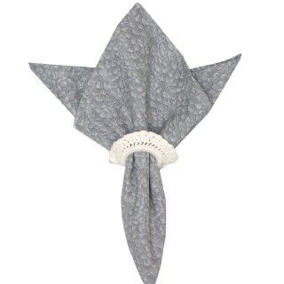 Grey Pinecone Cloth Napkin  