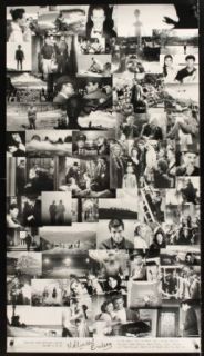 Hollywood Ending advance special movie poster '02 Woody Allen, final frames from 52 different movies Entertainment Collectibles