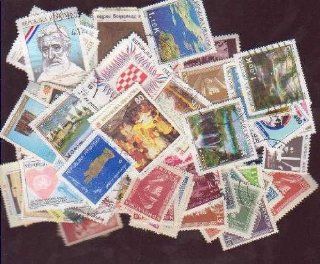 150 Croatia All Different Stamps 