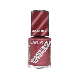 Layla Magneffect Nail Polish, Ruby Red Health & Personal Care
