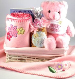 Welcome To The World Baby Girl Gift Basket  Gourmet Candy Gifts  Grocery & Gourmet Food