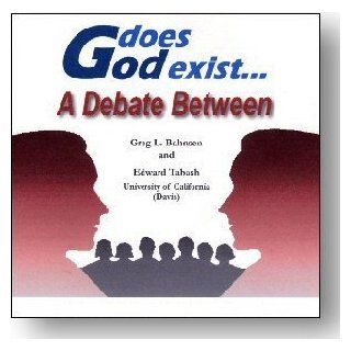 Does God Exist? A Debate Between Greg L. Bahnsen and Edward Tabash; University of California (Davis) Greg L. Bahnsen, Edward Tabash, Covenant Media Foundation Movies & TV