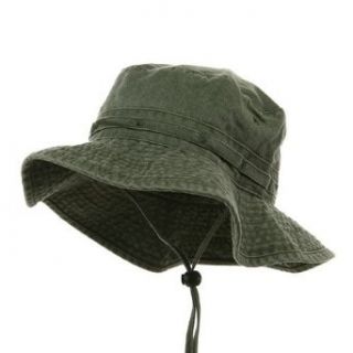 Youth Fishing Hat (2)   Olive W23S26F Clothing