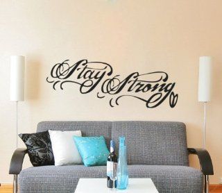 Stay Strong Tattoo Demi Lovato Inspired Wall Decal Sticker   Wall Decor Stickers