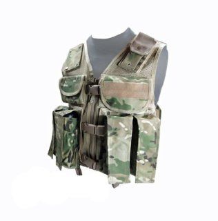 Tactical Ten Paintball Vest (Eight Color Desert Camo)   Regular Size   paintball chest protector  Ak Vest Ultimate  Sports & Outdoors