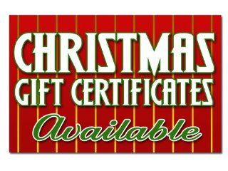 Christmas Gift Certificates Available Slogan  Other Products  