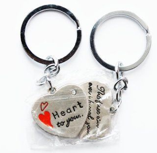 Heart Keychain for Couples 