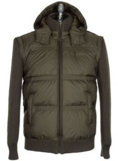 Down Jacket With Removable Hoodie Large at  Mens Clothing store