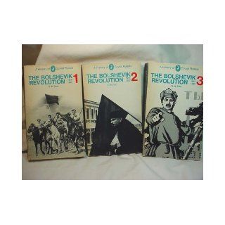 The Bolshevik Revolution 1917 1923; Volume One E. H. Carr 9780140207514 Books