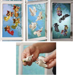 Seasonal Window Magnet Decorations Doves   Magnetic Albums