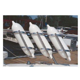 Taylor Made Products Stainless Steel Boat Fender Rack (9" to 11" Fenders, 2 Unit)  Sports & Outdoors
