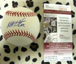 Signed Matt Wieters Baseball   Official Ml W jsa   Autographed Baseballs  Sports & Outdoors