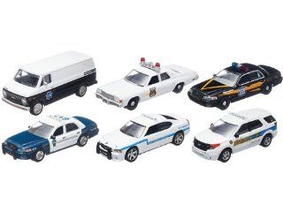 Hot Pursuit Series 11, 6pc Diecast Car Set 1/64 by Greenlight 42680 Toys & Games