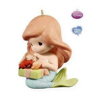 Ariel and Sebastian Ornament From Disney's The Little Mermaid  Precious Moments  Home Decor Products  