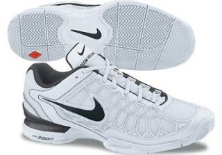 Nike Zoom Breathe 2K11 Men's Tennis Shoes White/Black (7.5) Sports & Outdoors