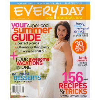 Every Day With Rachel Ray, August 2008 Issue Editors of EVERY DAY WITH RACHEL RAY Magazine Books