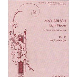 Eight Pieces, Op. 83 Set of Parts No. 7 in B Major Sports & Outdoors