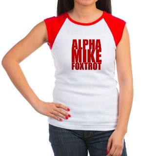 Alpha Mike Foxtrot Tee by Parrotees