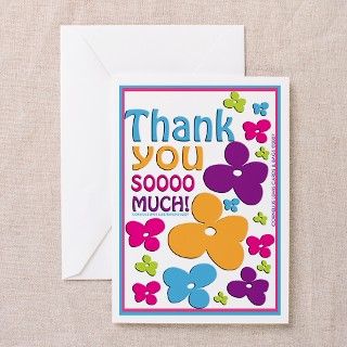 Thank You   Feminine Greeting Cards (Pk of 10) by corneliuscards