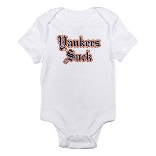 Yankees Suck (Detroit Tigers) Infant Bodysuit by wordsontshirts