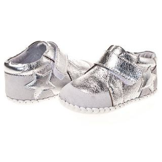 'magic' soft leather cruiser baby trainers by my little boots