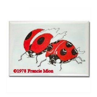 Ladybugs Rectangle Magnet by francie