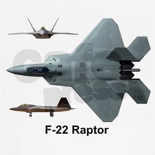 F 22 Raptor T Shirt by zoomwear