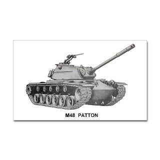 M48 Patton Tank Decal by kbismarck