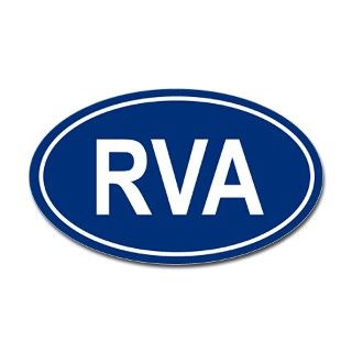 RVA Oval Decal by stickdeez