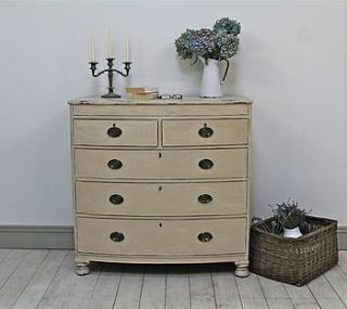 distressed antique bow fronted drawers by distressed but not forsaken
