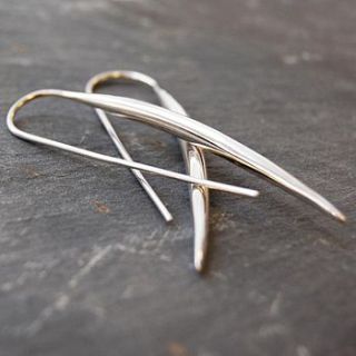silver chilli pepper earrings by otis jaxon silver and gold jewellery