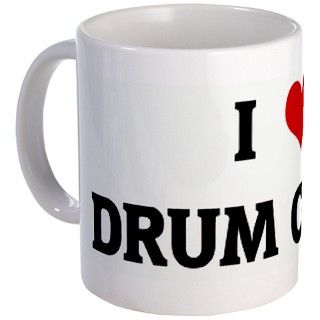 I Love DRUM CORPS Mug by customhearts